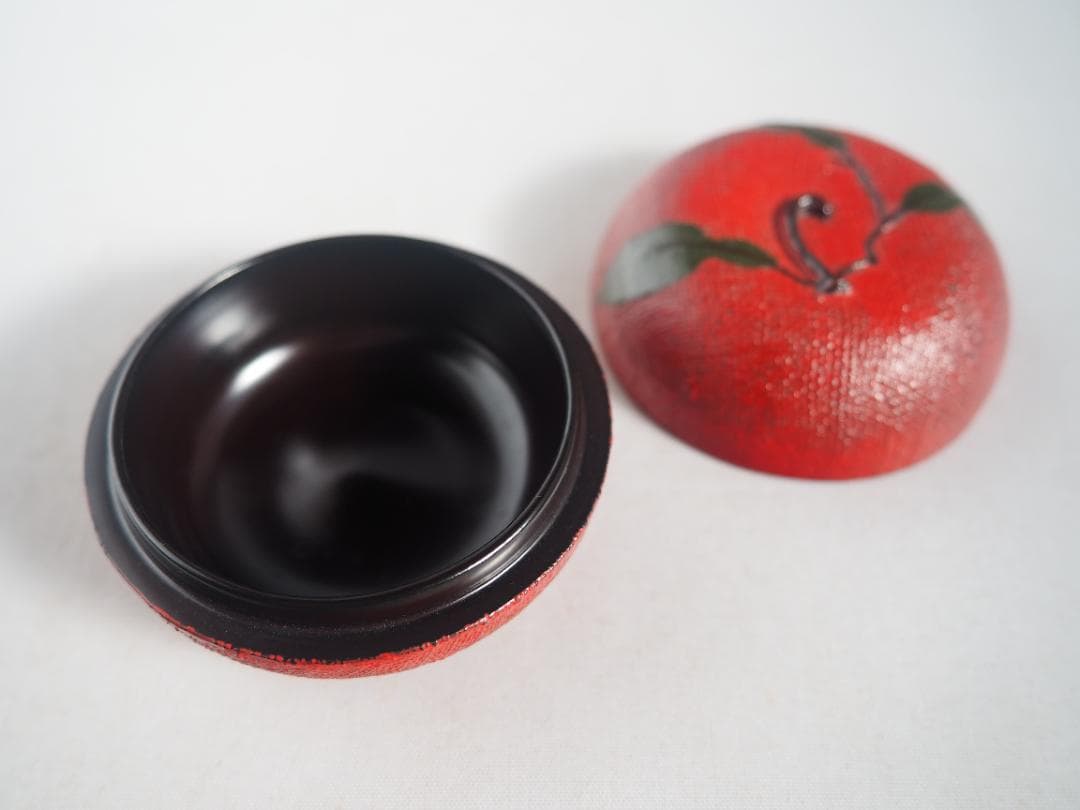 7代駒沢利斎造『唐物写柚香合』（共箱）千家十職