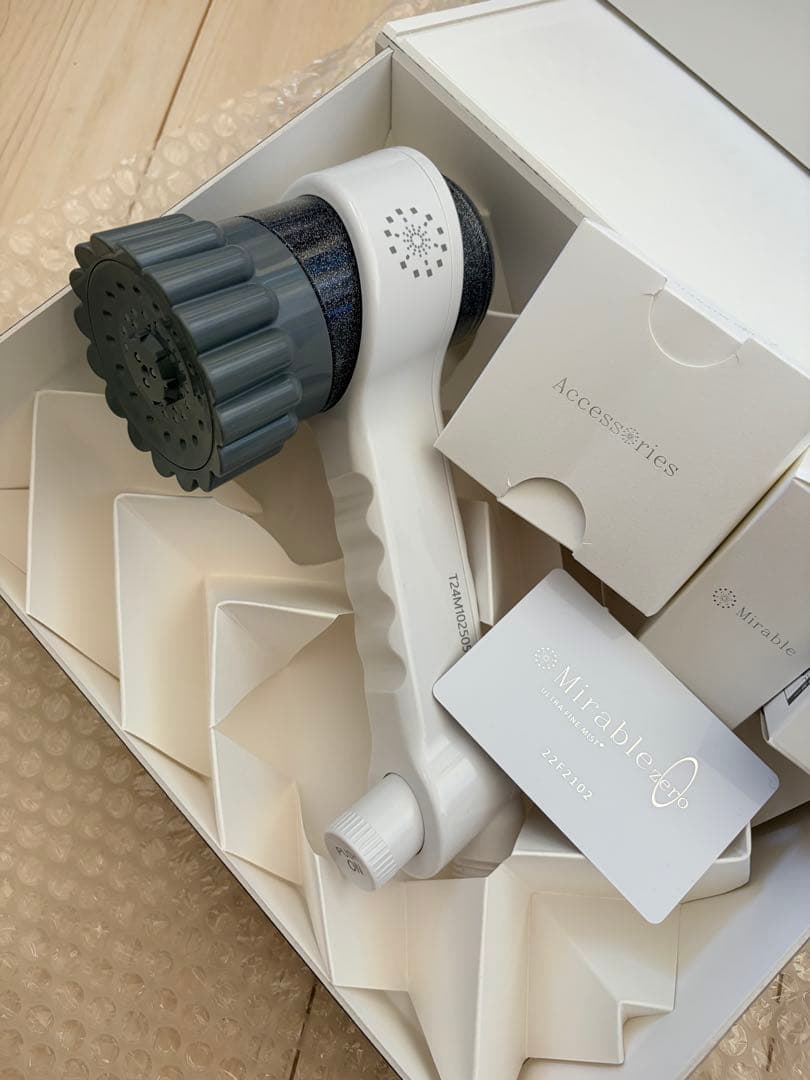 新品未使用！シャワーヘッド　ミラブル ゼロ　Mirable zero