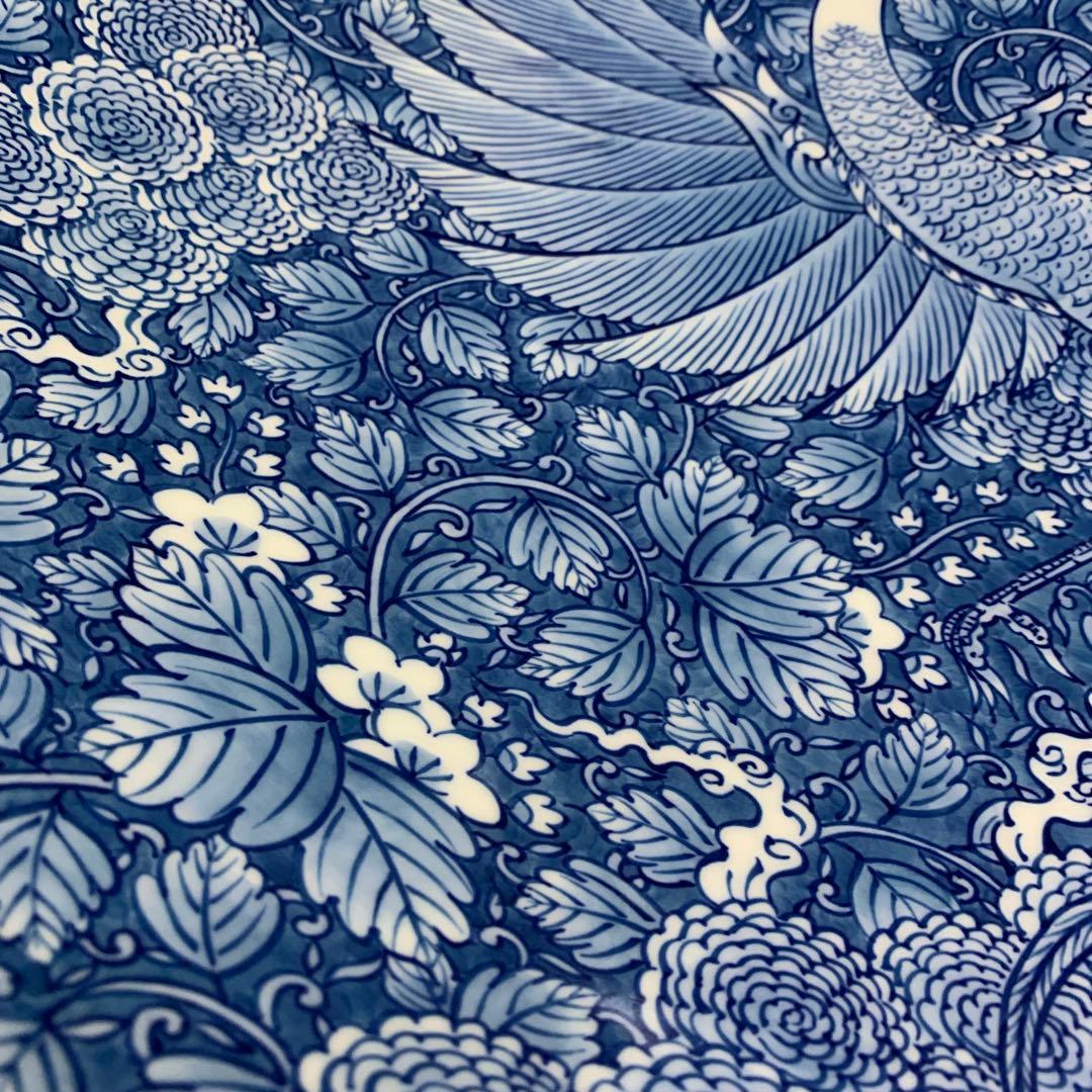 鳳凰　60センチ大皿