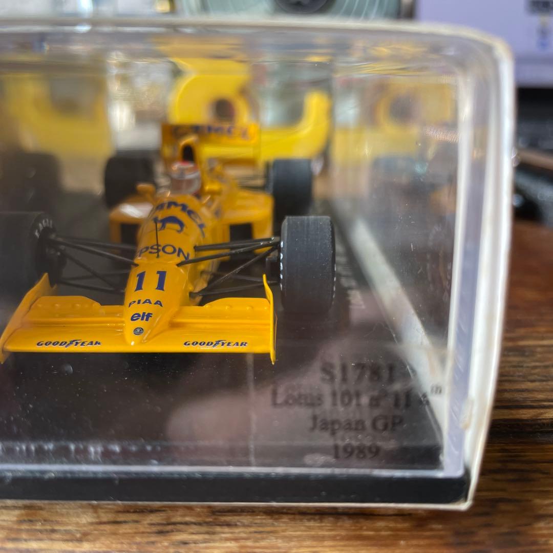 絶版 1/43 スパーク　ロータス　ジャッド　 日本GP4位　1989 N.ピケ