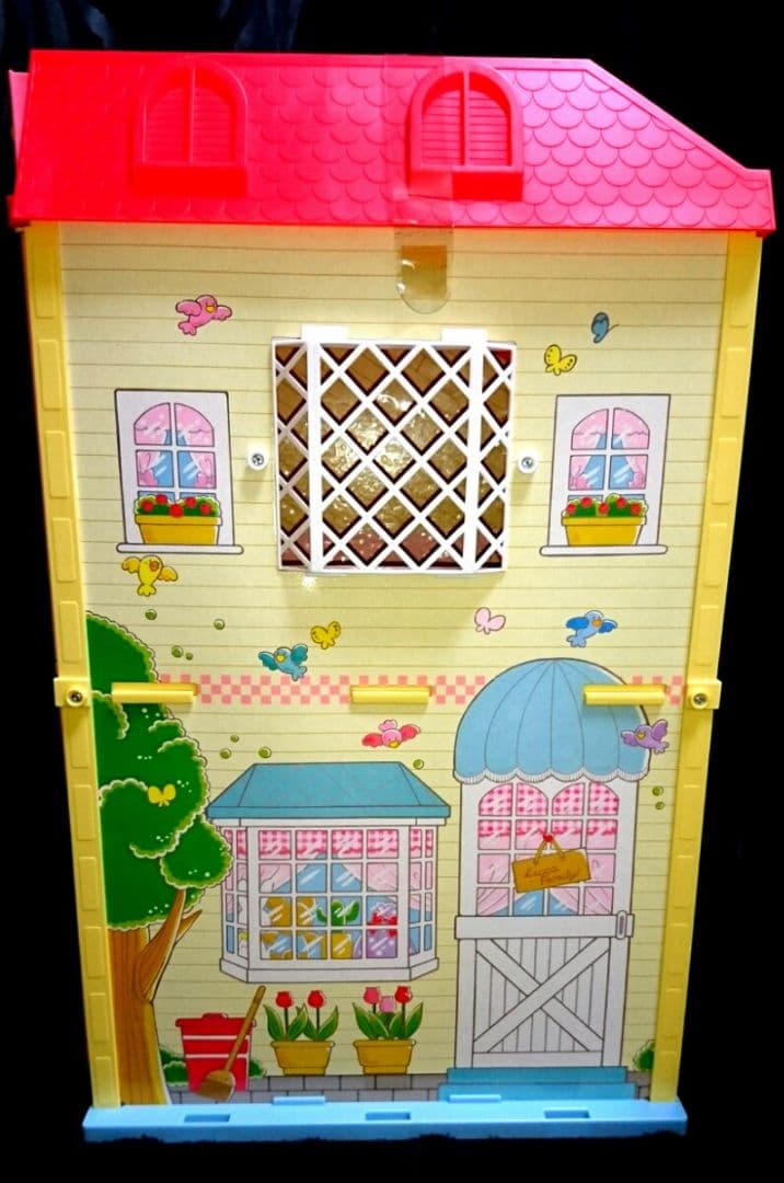 レア 1989年 当時物 リカちゃんファミリーハウス 家族だんらん 人形 お家