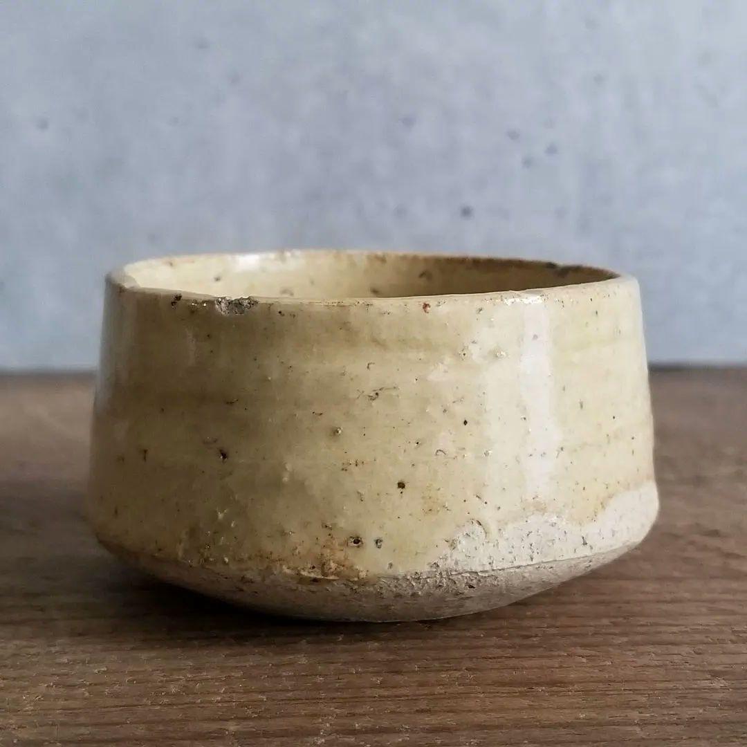 古瀬戸 半筒盃 ぐい呑 酒器 江戸時代