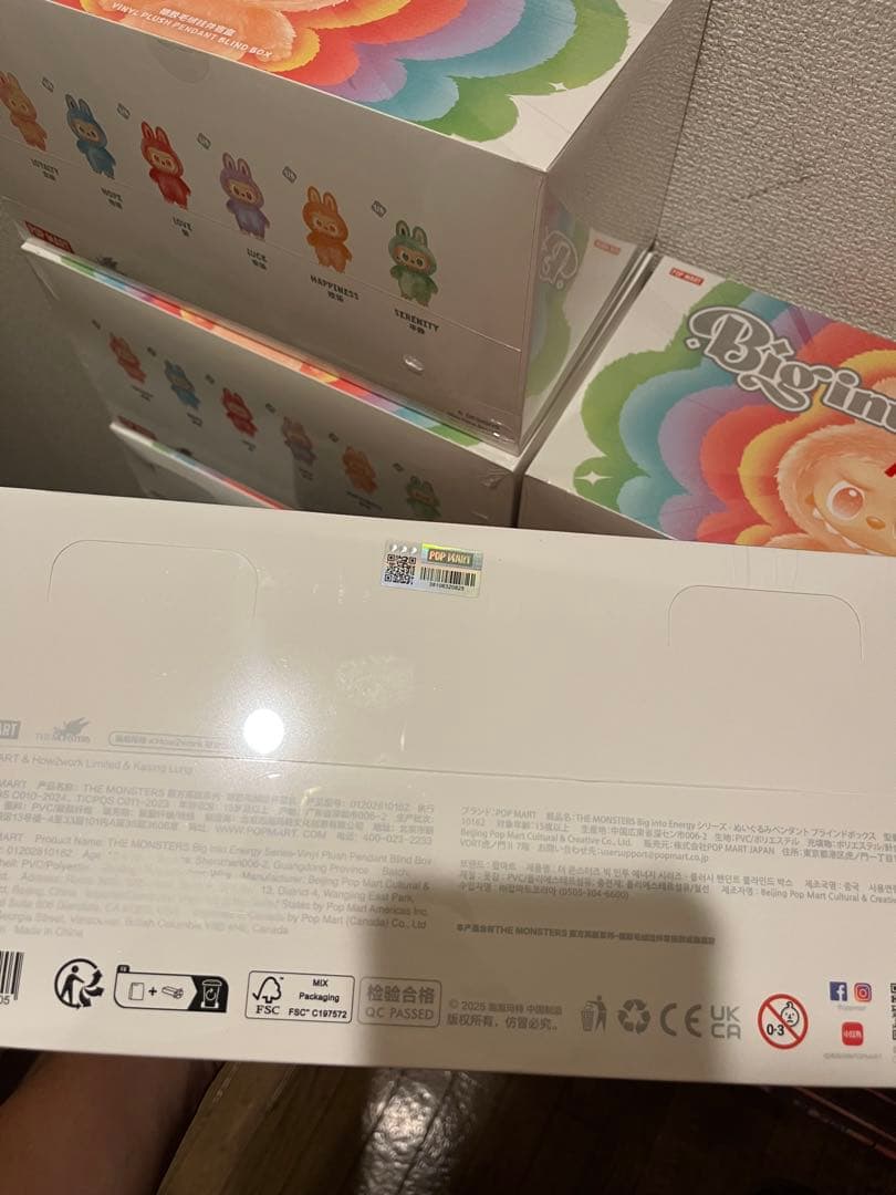 ラブブ Big into Energy ぬいぐるみアソートボックス 10box