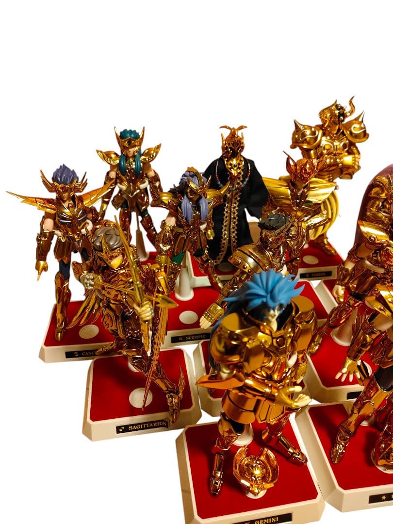 聖闘士聖衣神話 十二宮編 13体セット ゴールドセイント セイントクロスマイス