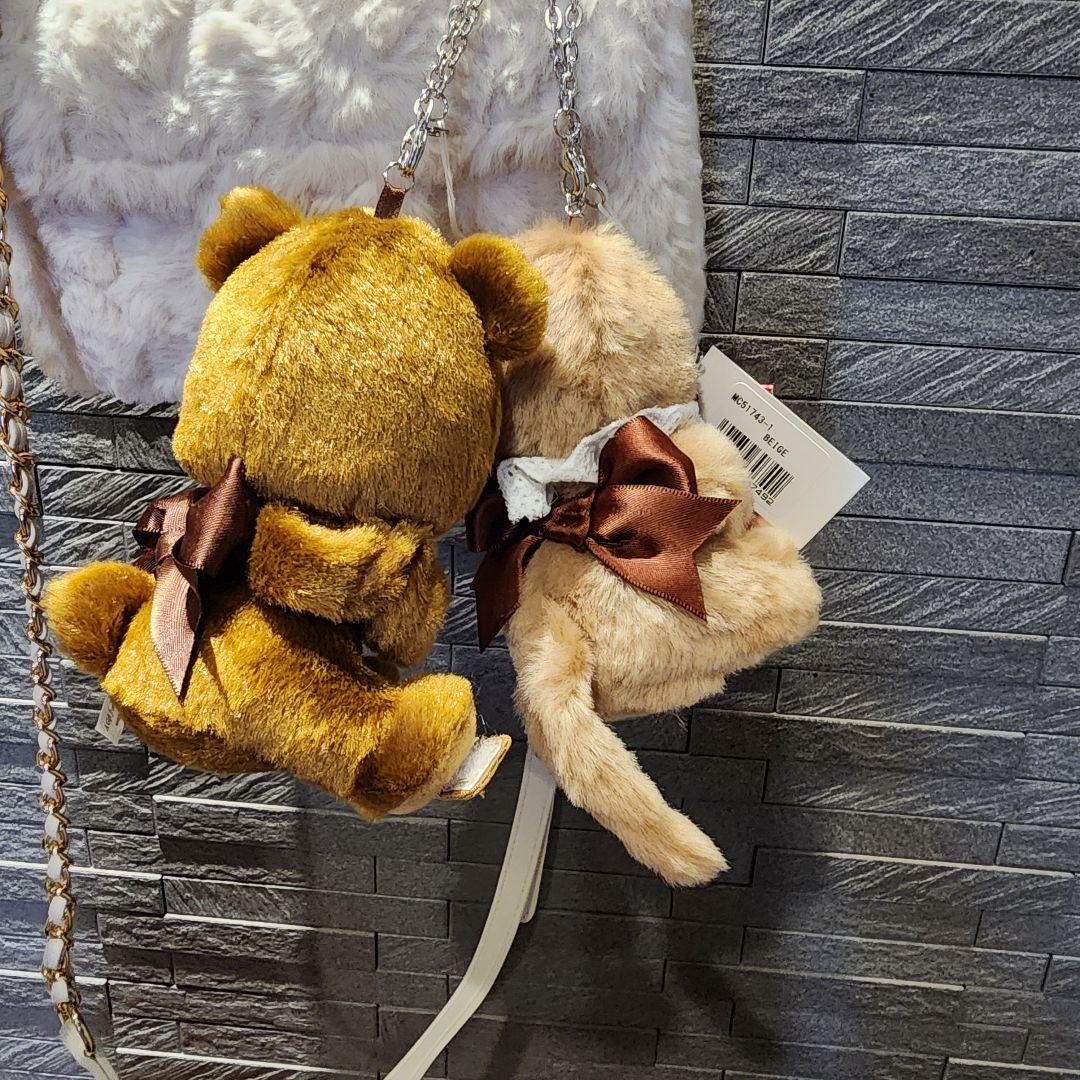 モンチッチグローブホルダーバッグチャームキーチェーンスウィートブラウンクマセット