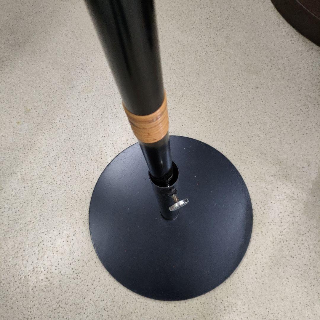 野点用赤傘3尺用の鉄製スタンド丸茶道具 鉄製 野点傘立て台 野点傘用 茶道