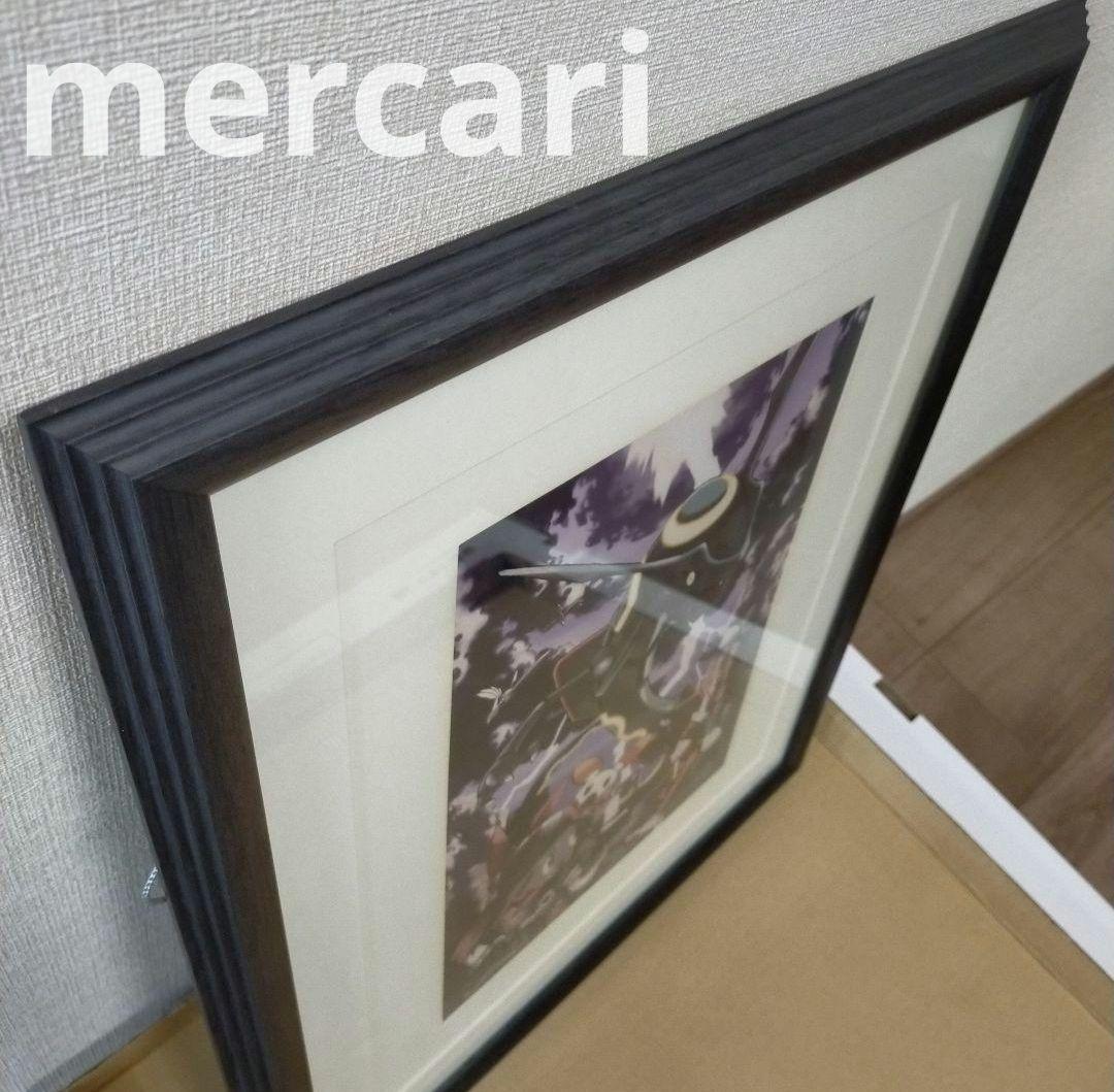 【100枚限定】ポケモン　コレクタブルアート　レックウザ逆鱗