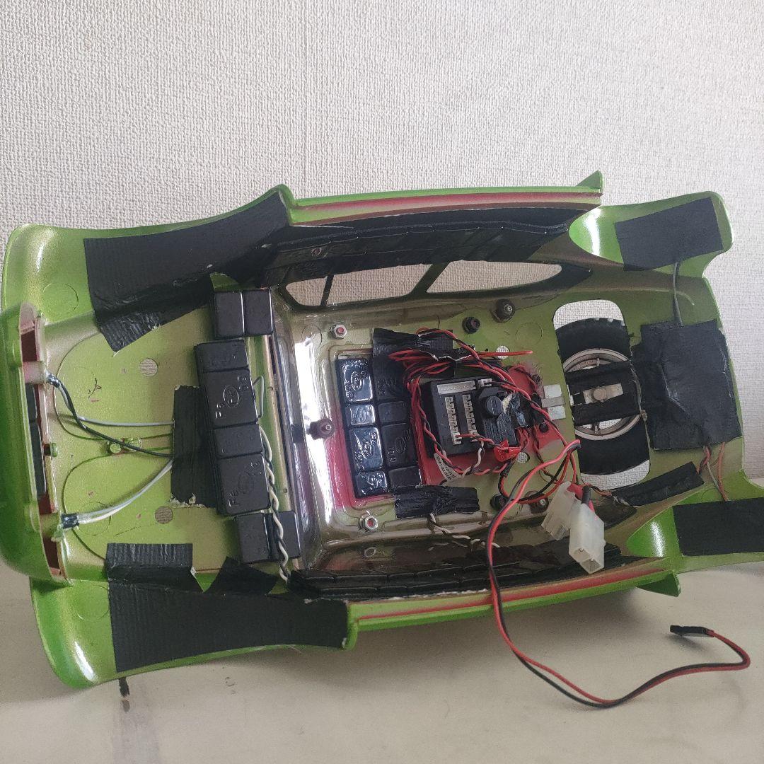 タミヤ1/10RC CC-02シャーシフルセット、 ビートルボディLED付き