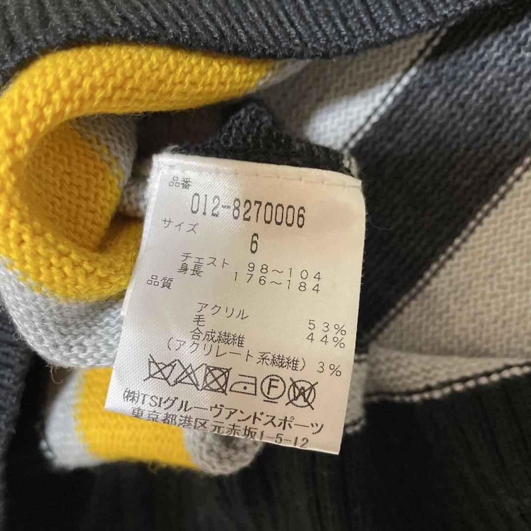 New Balance Golf ニューバランス ストライプニットセーター 6