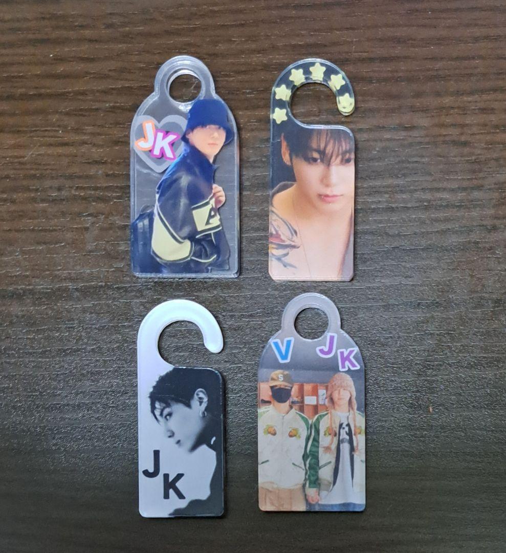 【クーカン】BTS テヒョン ストロータグ②　JKチャーム③ストロータグ②