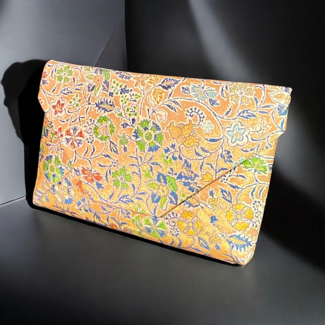 京都発　錦匠　龍村美術織物　/　数奇屋袋　早雲寺文台裂　⭐️【日本製】【新品】⭐️