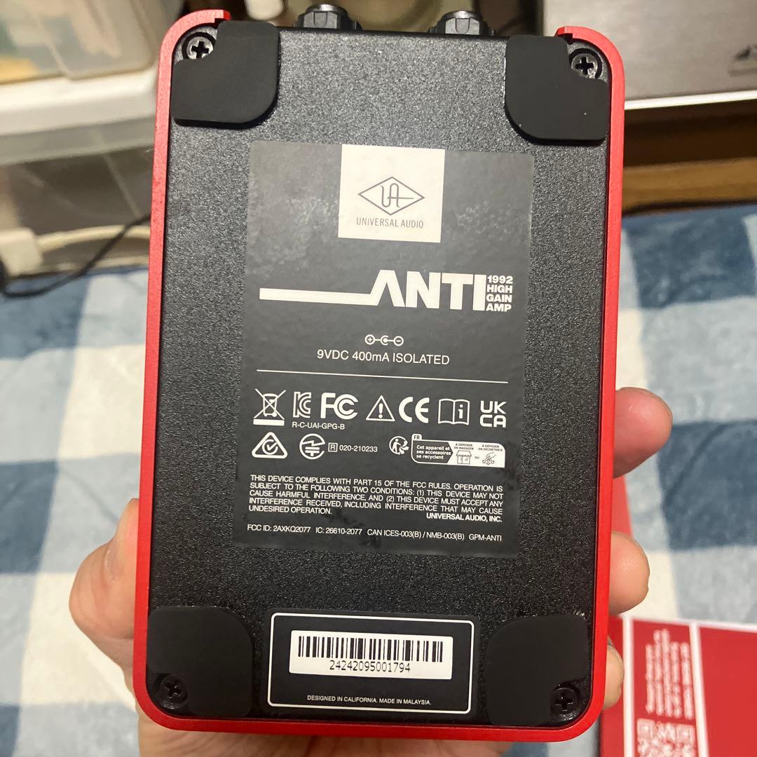 ギター uafx ANTI