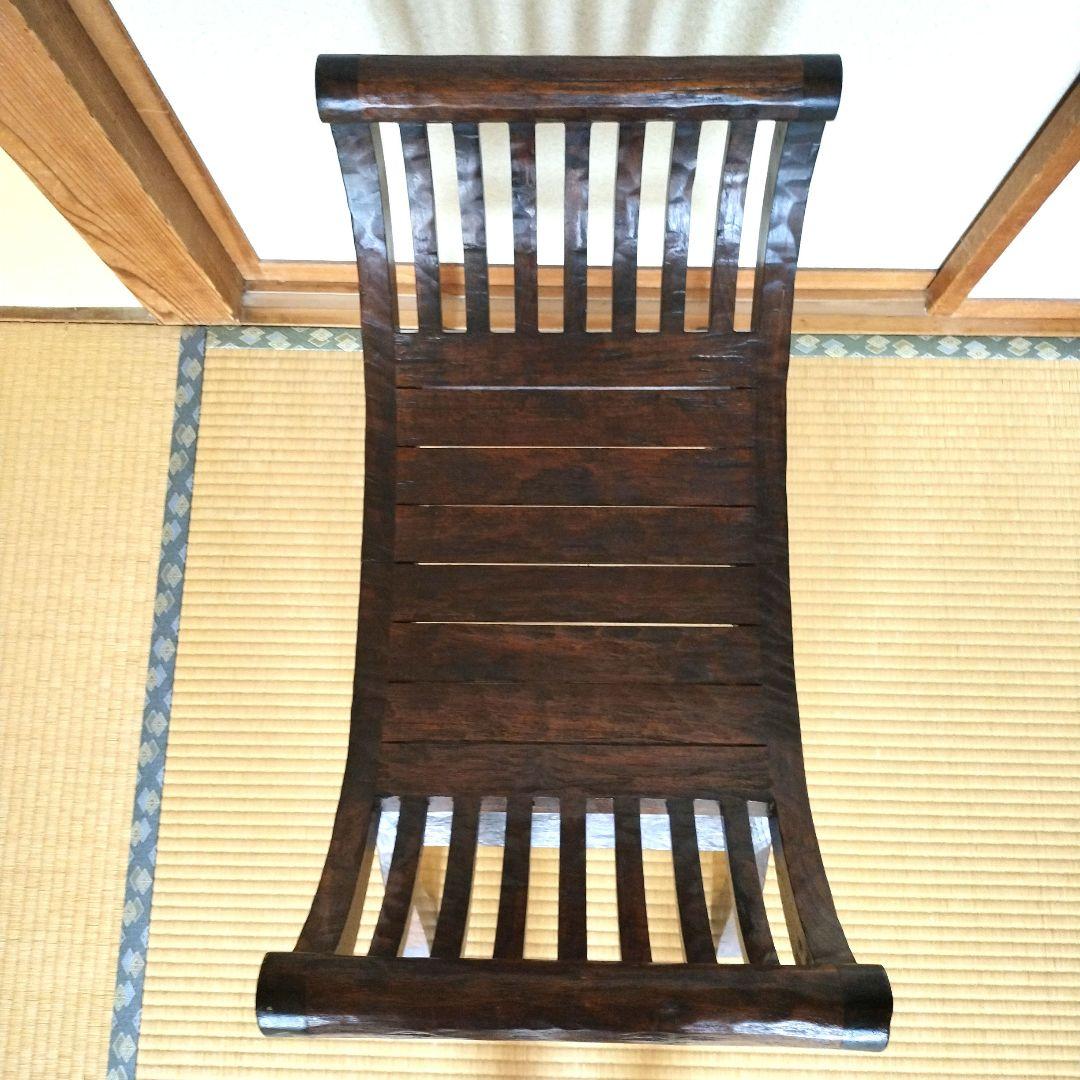 カルティニベンチ　スツール　アジアン家具　手彫り