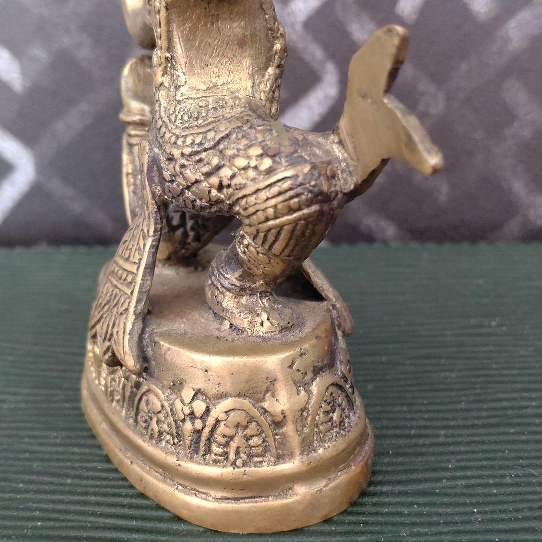 【希少 ハヌマーン 真鍮像】カンボジア 神像 ビンテージ 骨董品