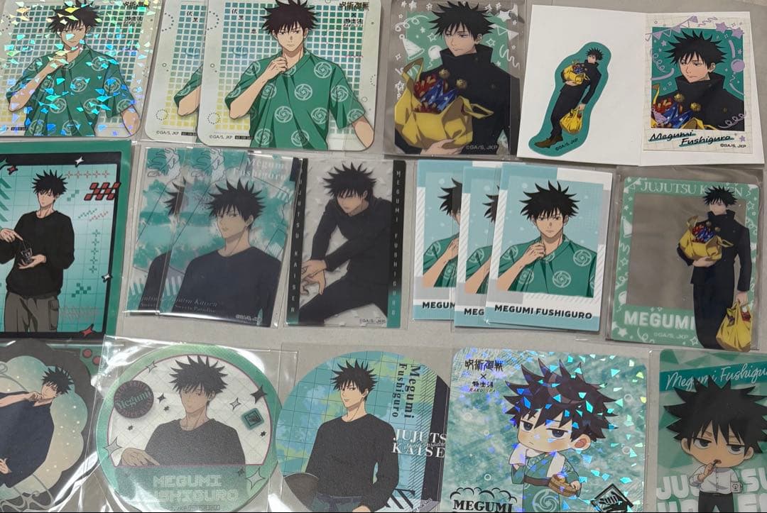 【画像1-10】呪術廻戦　まとめ売り 伏黒恵 150点程