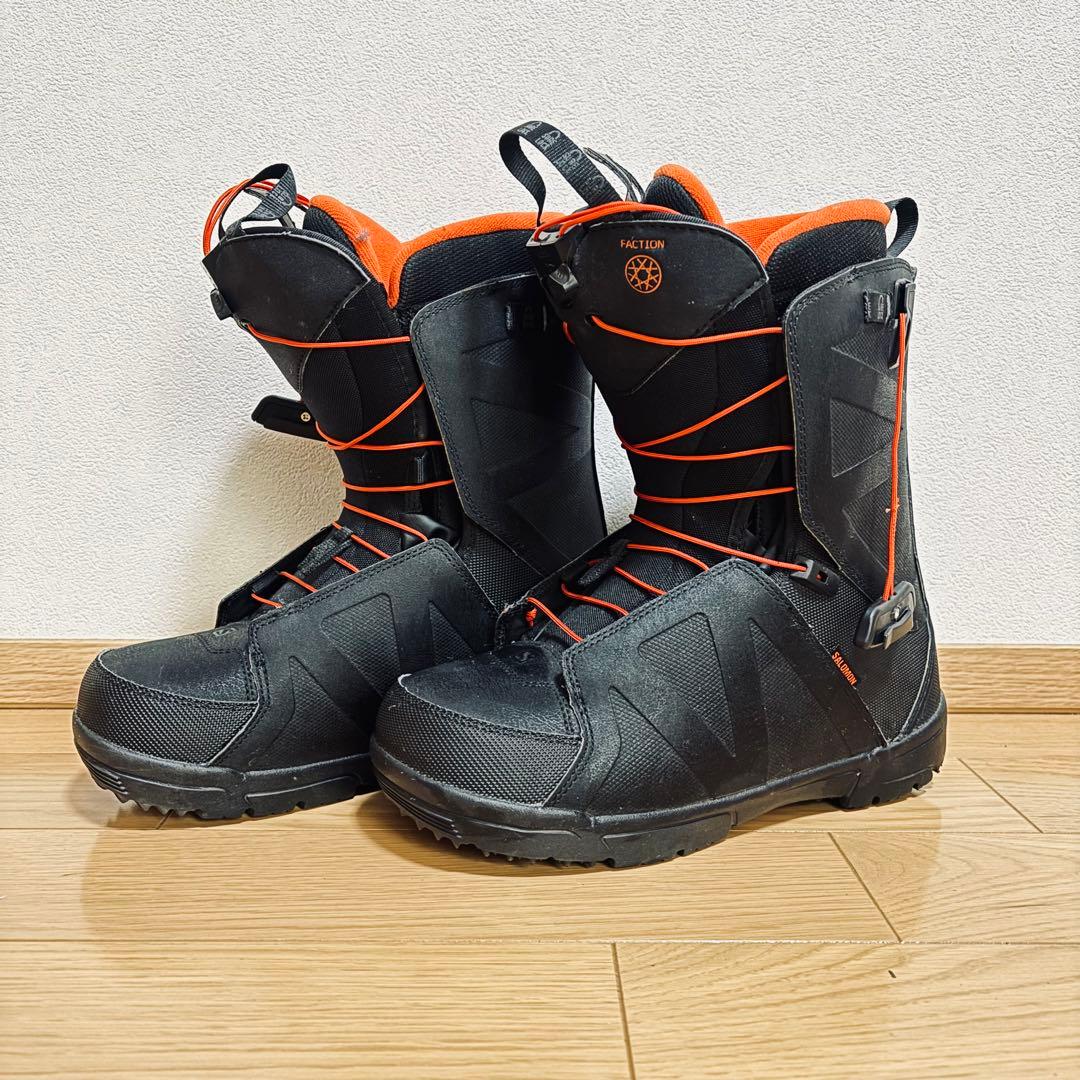【使用1回のみ】Salomon FACTION スノボブーツ 27.5cm
