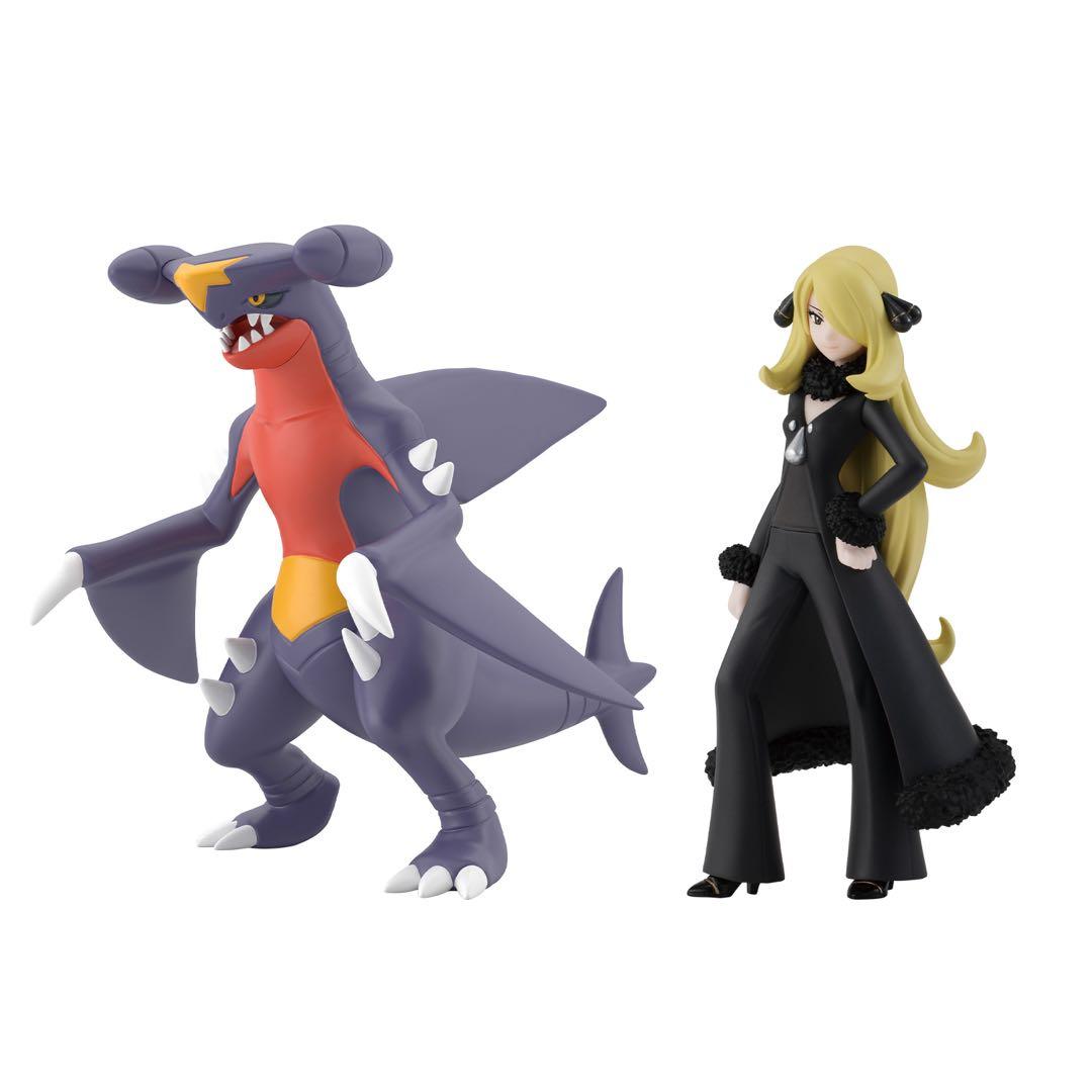 ポケモンスケールワールド シンオウ地方 シロナ＆ガブリアス　まとめ売り　セット