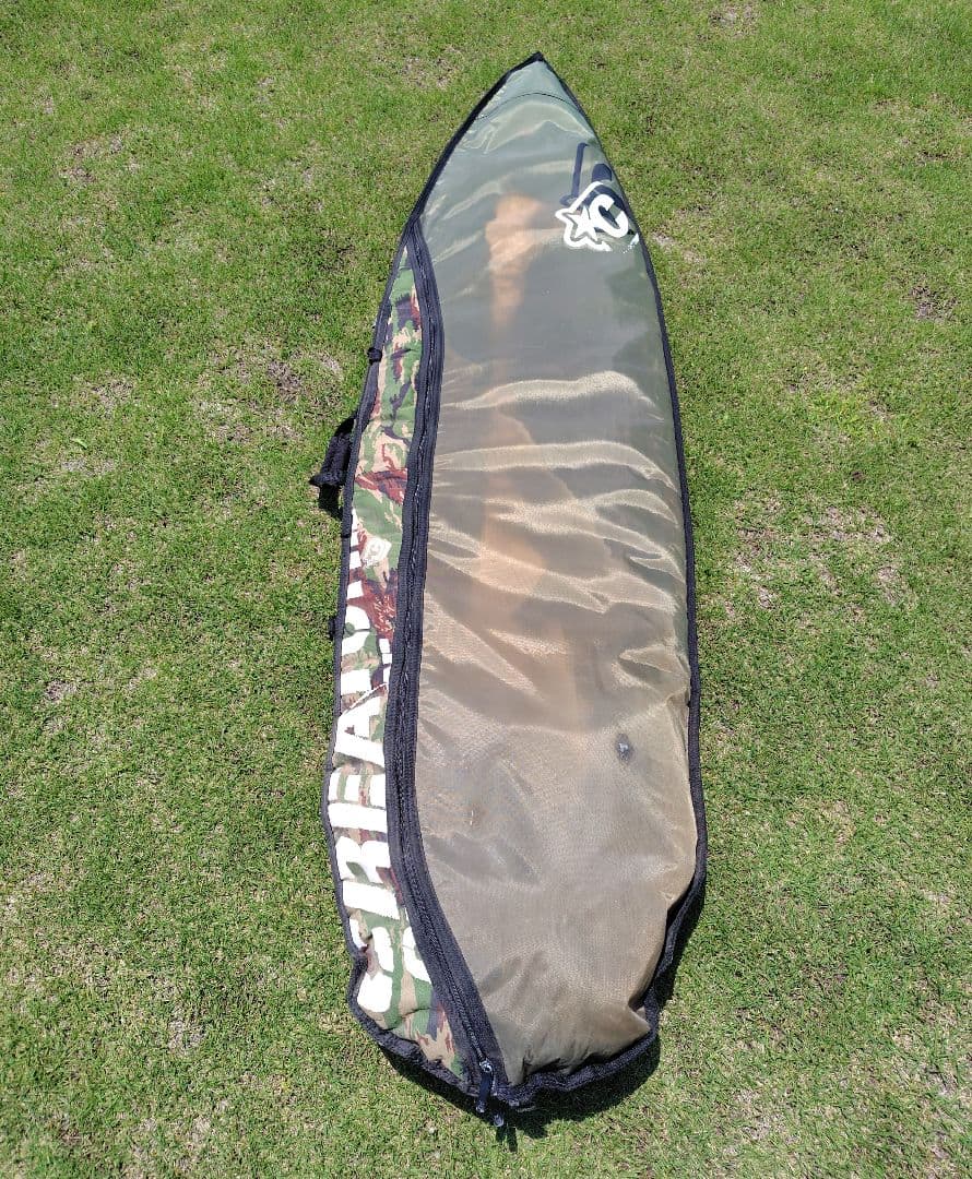 【たちつてと】ホワイト サーフボード デッキパッド付き　6.5