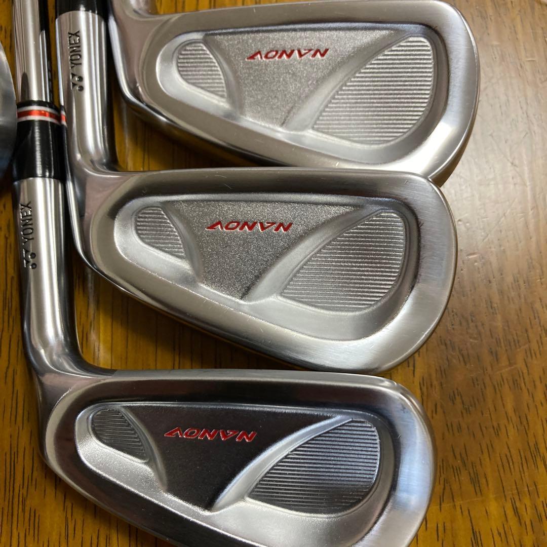 『美品』ヨネックス　NANO V NEXTAGE FORGEDアイアン　6本