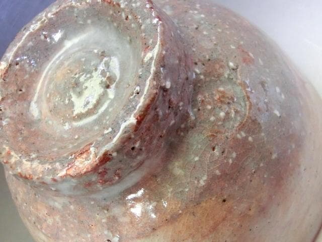 茶碗■萩焼き「三輪敏之」浴城陶苑 お茶道具 桐共箱 古美術 時代物 骨董品■