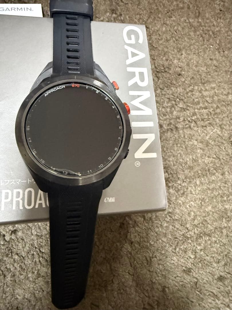 GARMIN Approach S70 47mm GPSスマートウォッチ