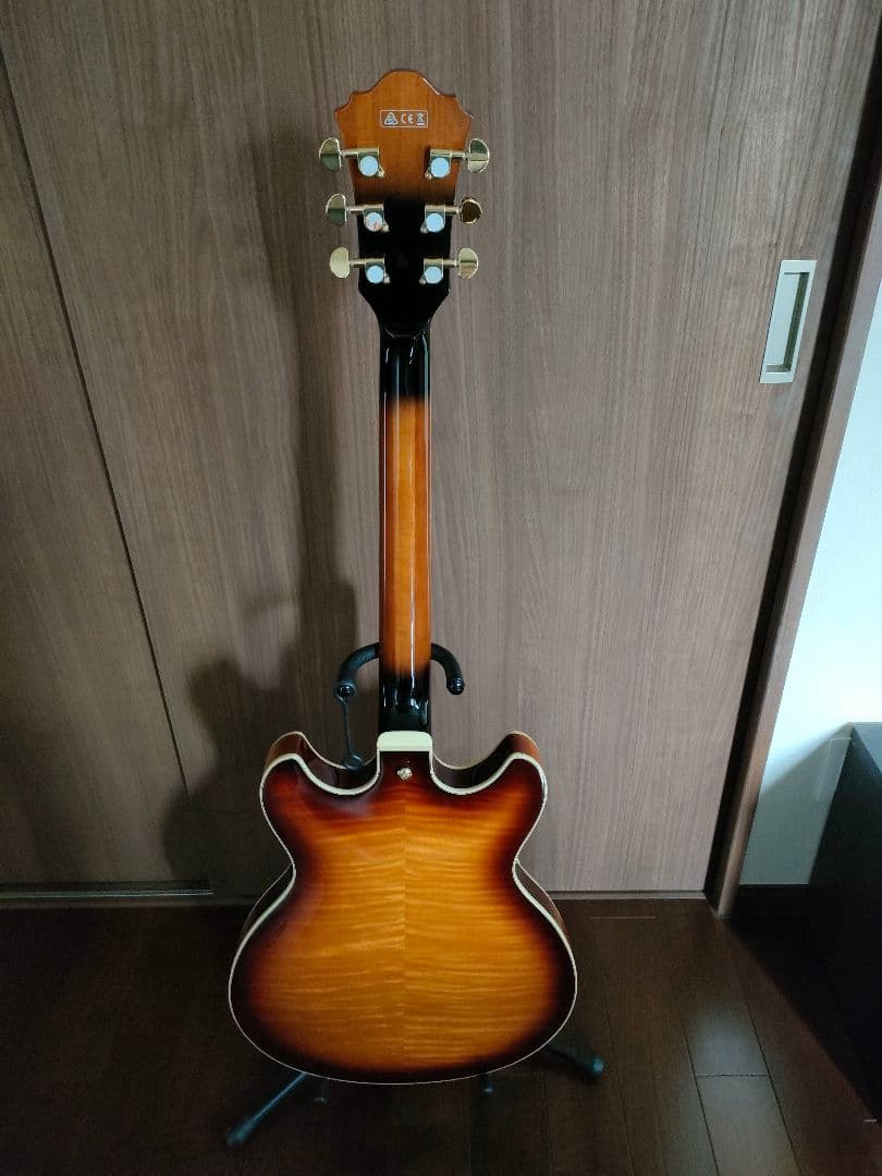 Ibanez AS93FML-VLS バイオリンサンバースト　レフティ