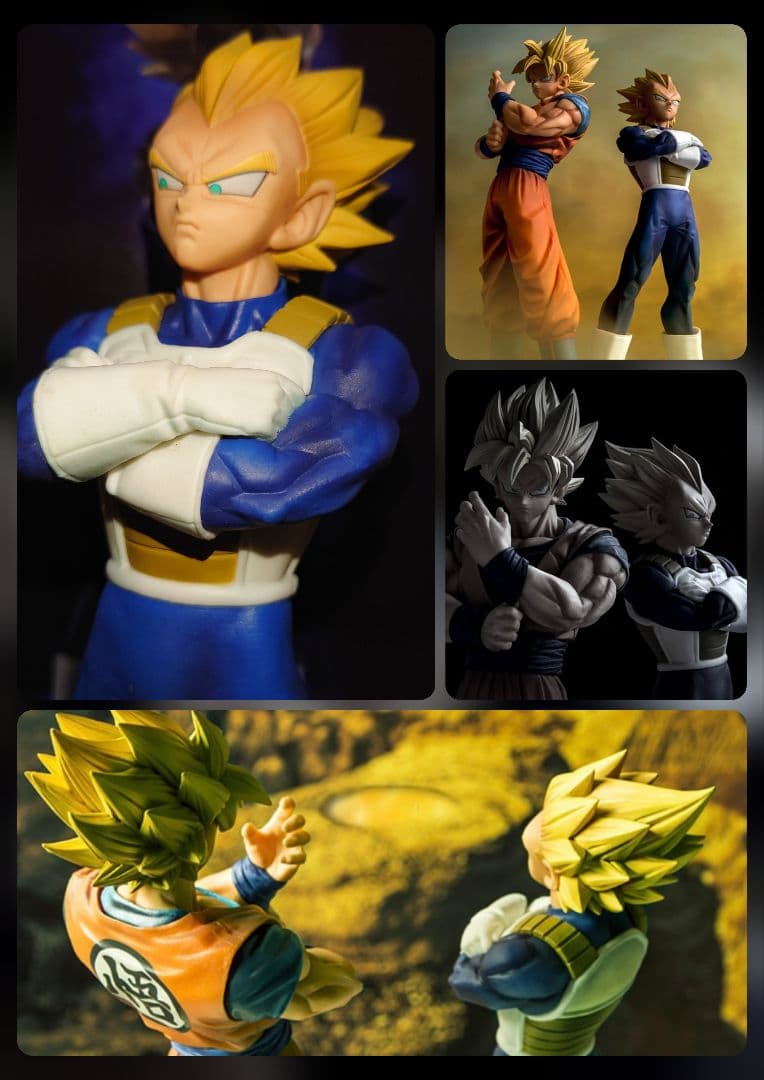 一番くじ ドラゴンボール メモリーズ B賞 超サイヤ人 ベジータ フィギュア