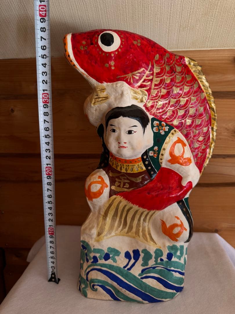 廃絶 常石張子『鯉金』 鯉担ぎ金時 郷土玩具 民藝 伝統文化 芸術 広島