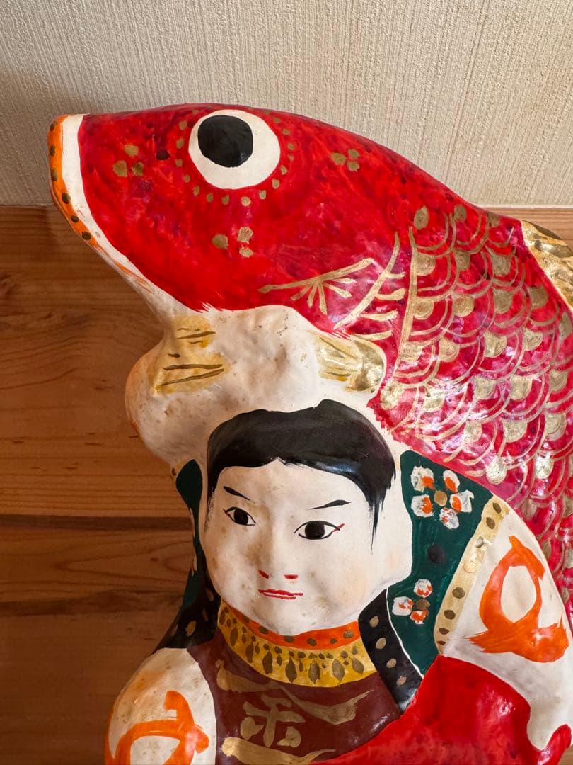 廃絶 常石張子『鯉金』 鯉担ぎ金時 郷土玩具 民藝 伝統文化 芸術 広島
