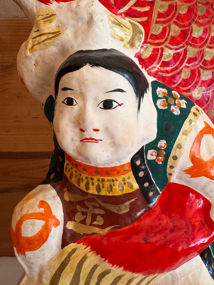 廃絶 常石張子『鯉金』 鯉担ぎ金時 郷土玩具 民藝 伝統文化 芸術 広島