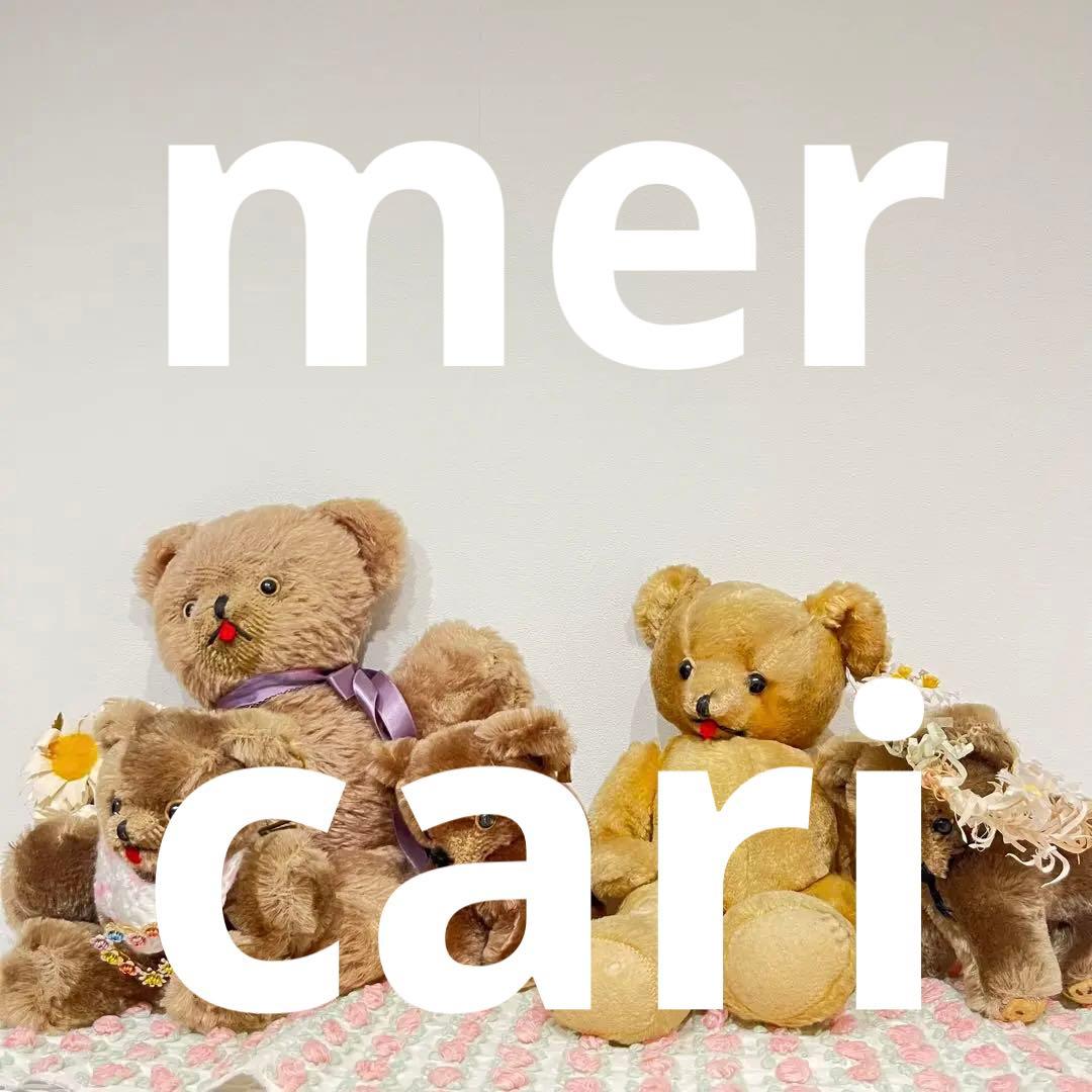 【ヴィンテージ】キャラクターノベルティ社　モヘアテディベア