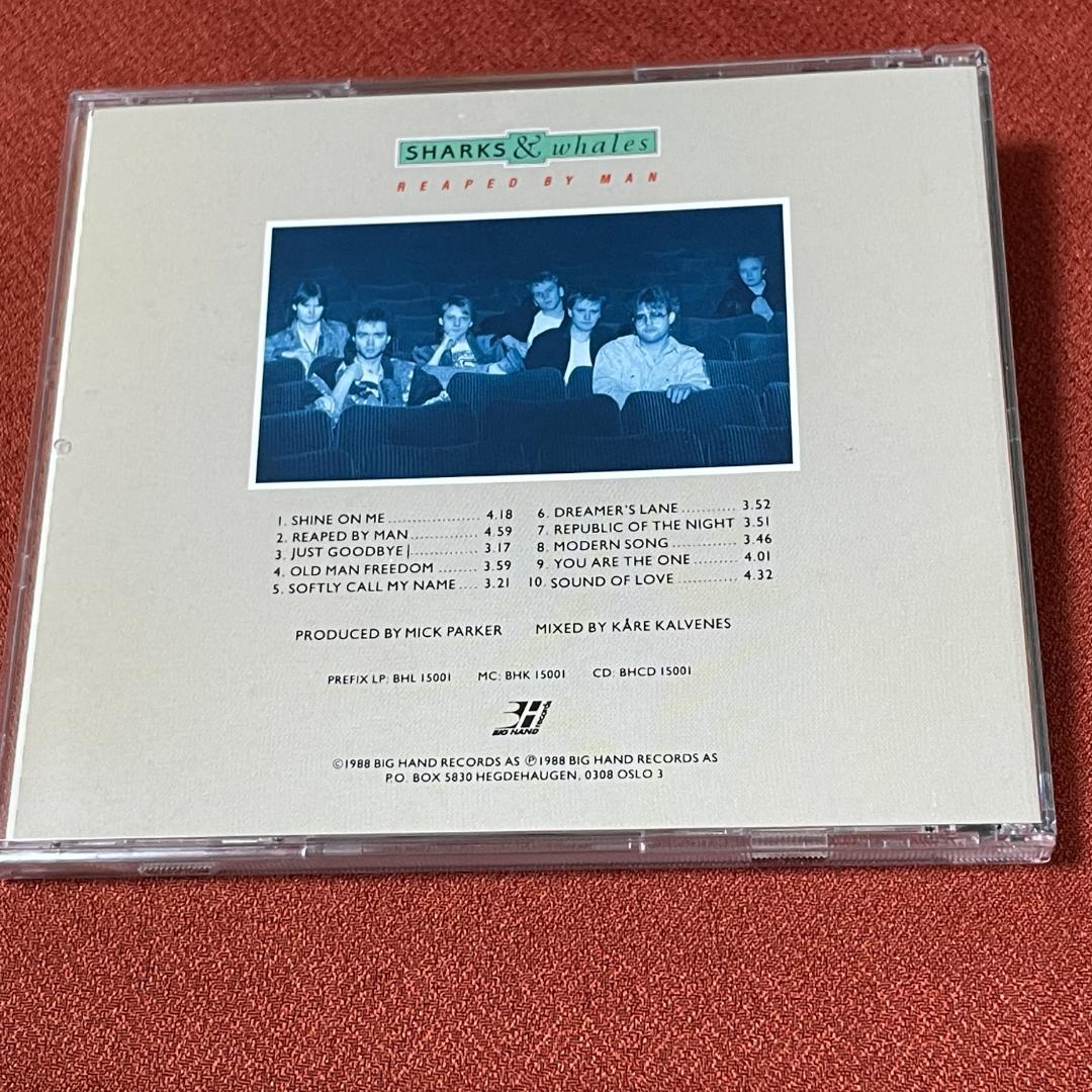 SHARKS&WHALES REAPED BY MAN 北欧メロハー,AOR