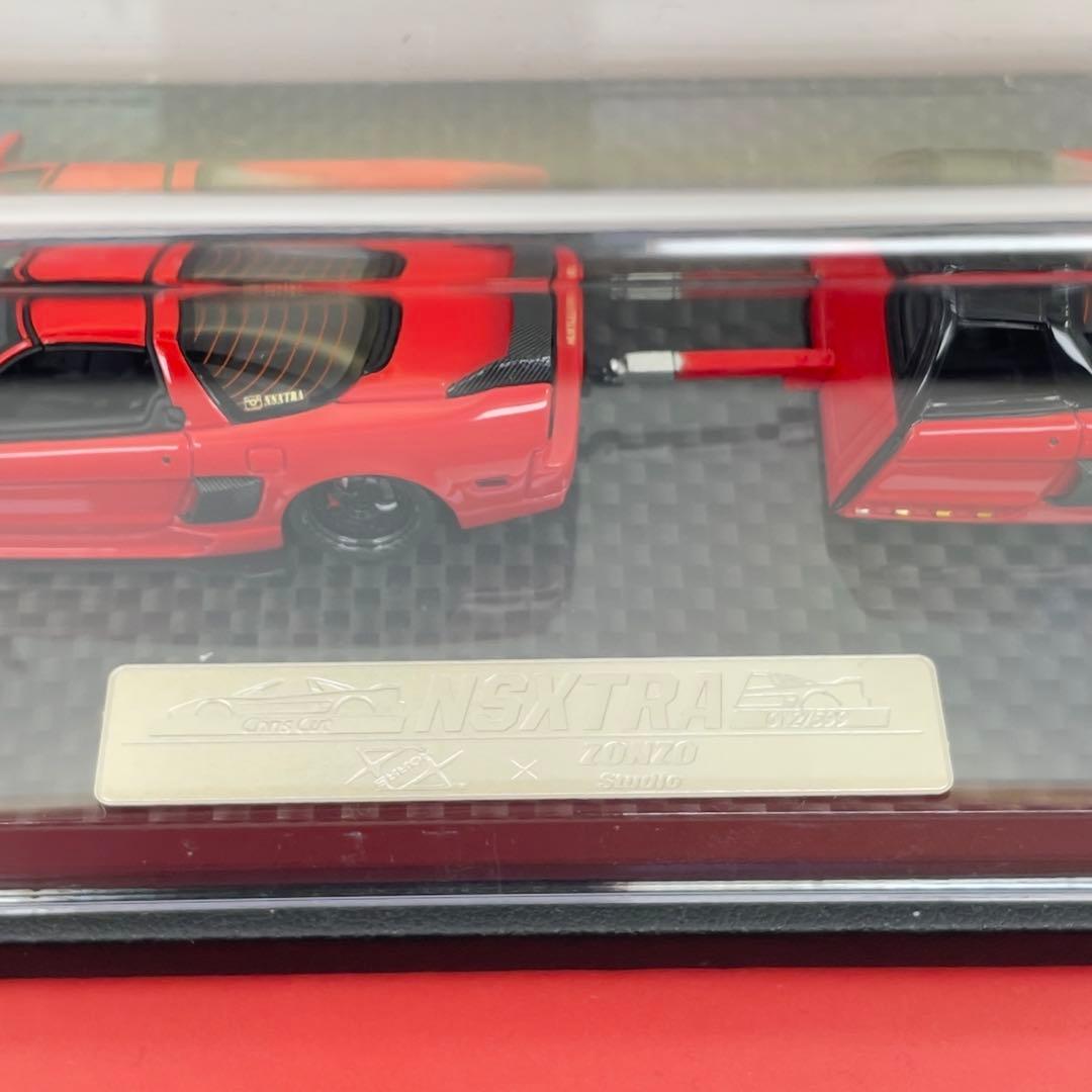 ERROR404 x zonzo 1/64Honda NSX NSXTRA 赤