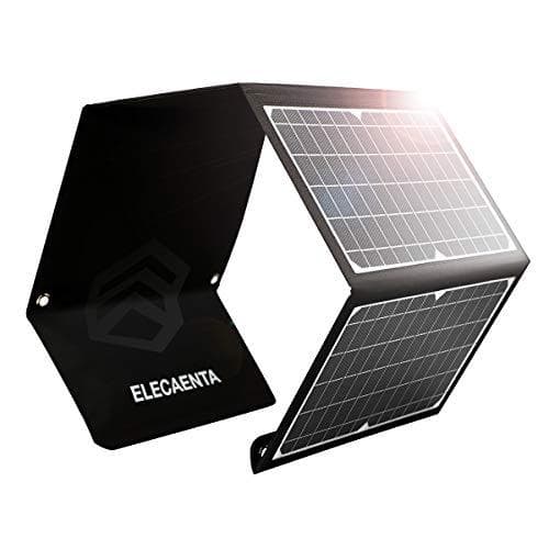 ELECAENTA 30Ｗ ソーラーパネル 3USBポート PD18Ｗ/QC3p