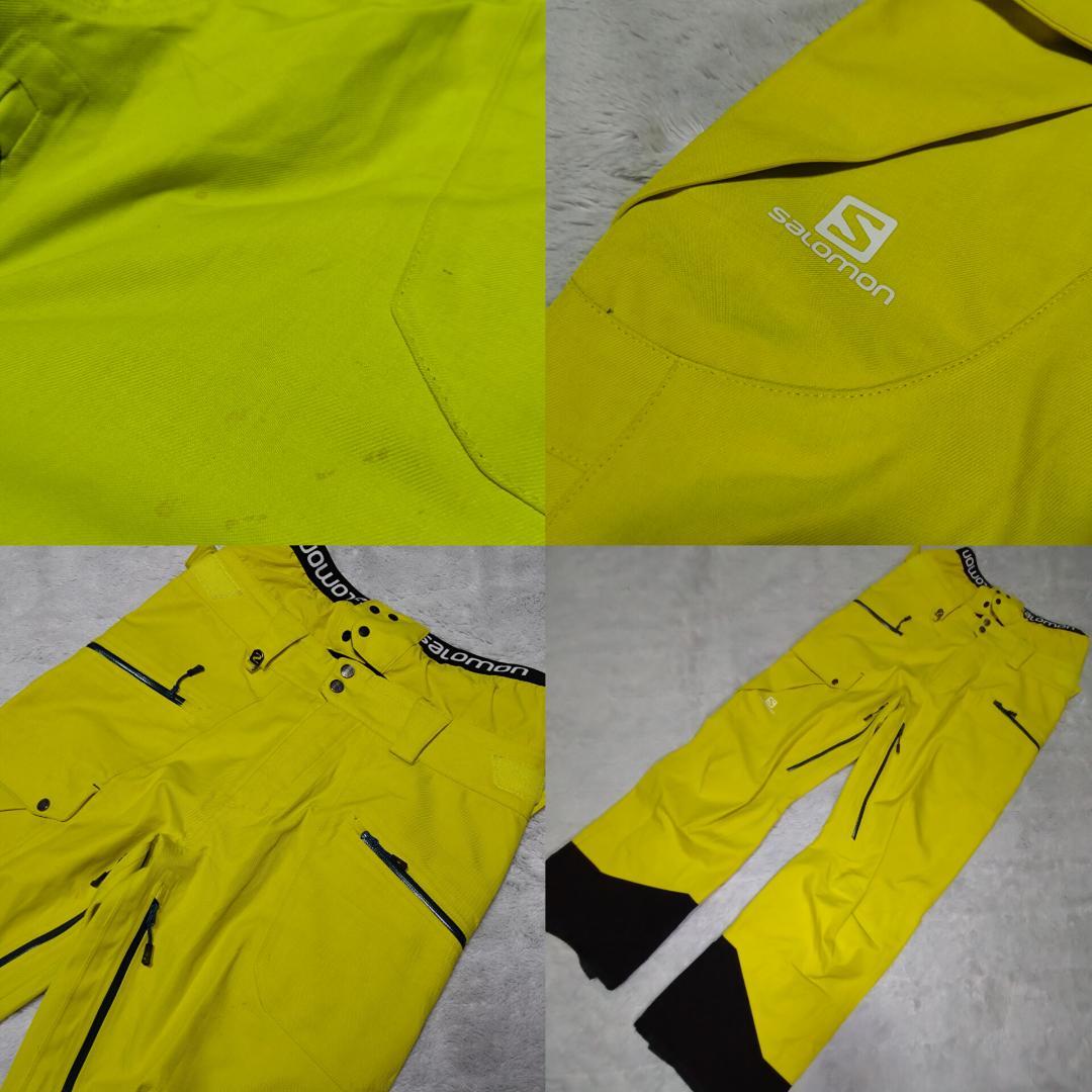 サロモン　スキーウェア上下セット　20K/20ｋ　AdvancedSkin　青黄