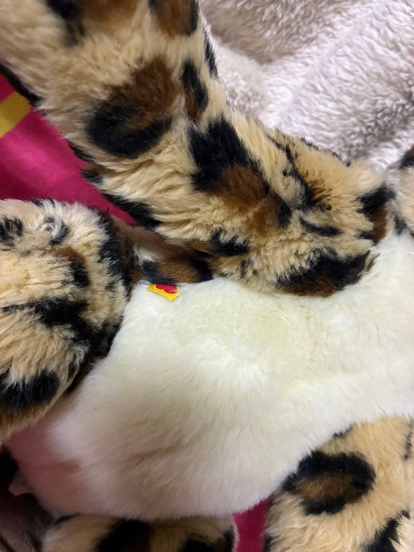 ビルドアベア　ヒョウ　ぬいぐるみ　美品