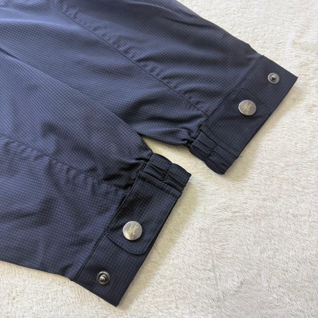 BURBERRY GOLF 刺繍ロゴ ブルゾン ジャケット ダークグレー LL