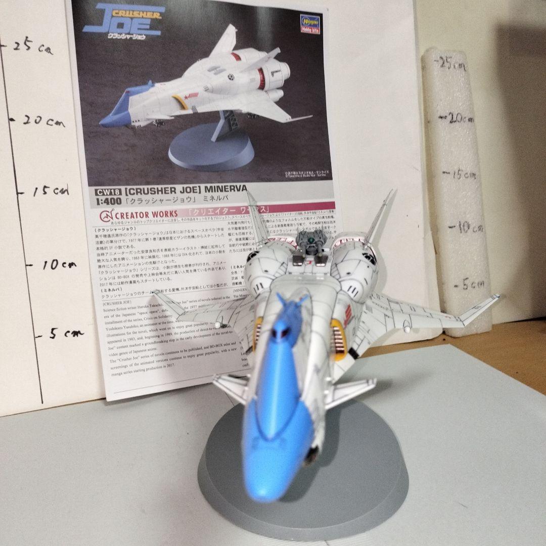 クラッシャージョウ MINERVA ミネルバ 1/400 塗装完成品 プラモデル