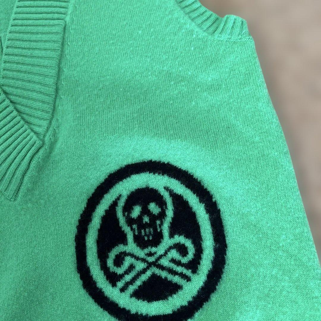 マーク＆ロナ　カシミヤベスト　38