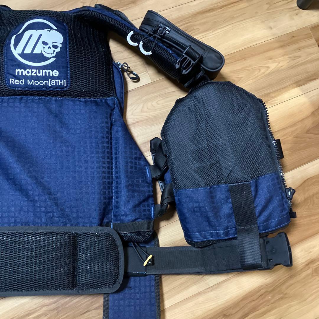 mazume Red Moon フィッシング用ライフジャケット