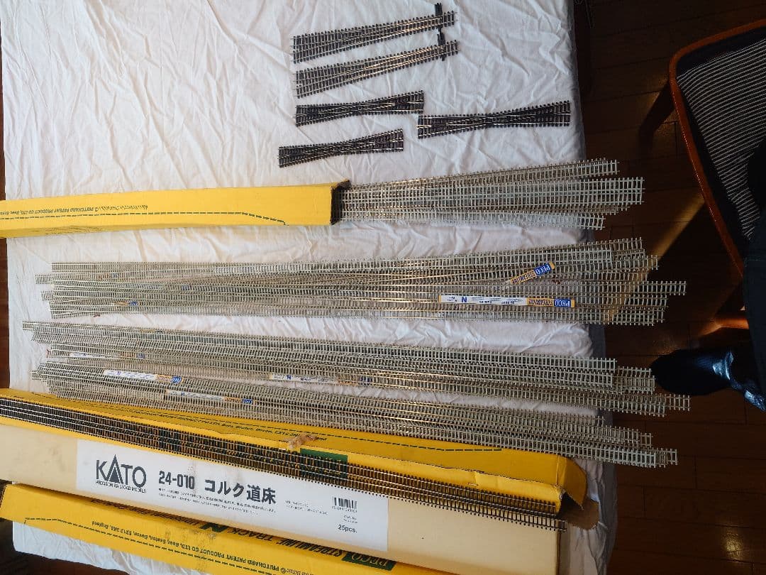 N PECO SL-302F　38本 シノハラ　ポイント　クロッシング 未使用