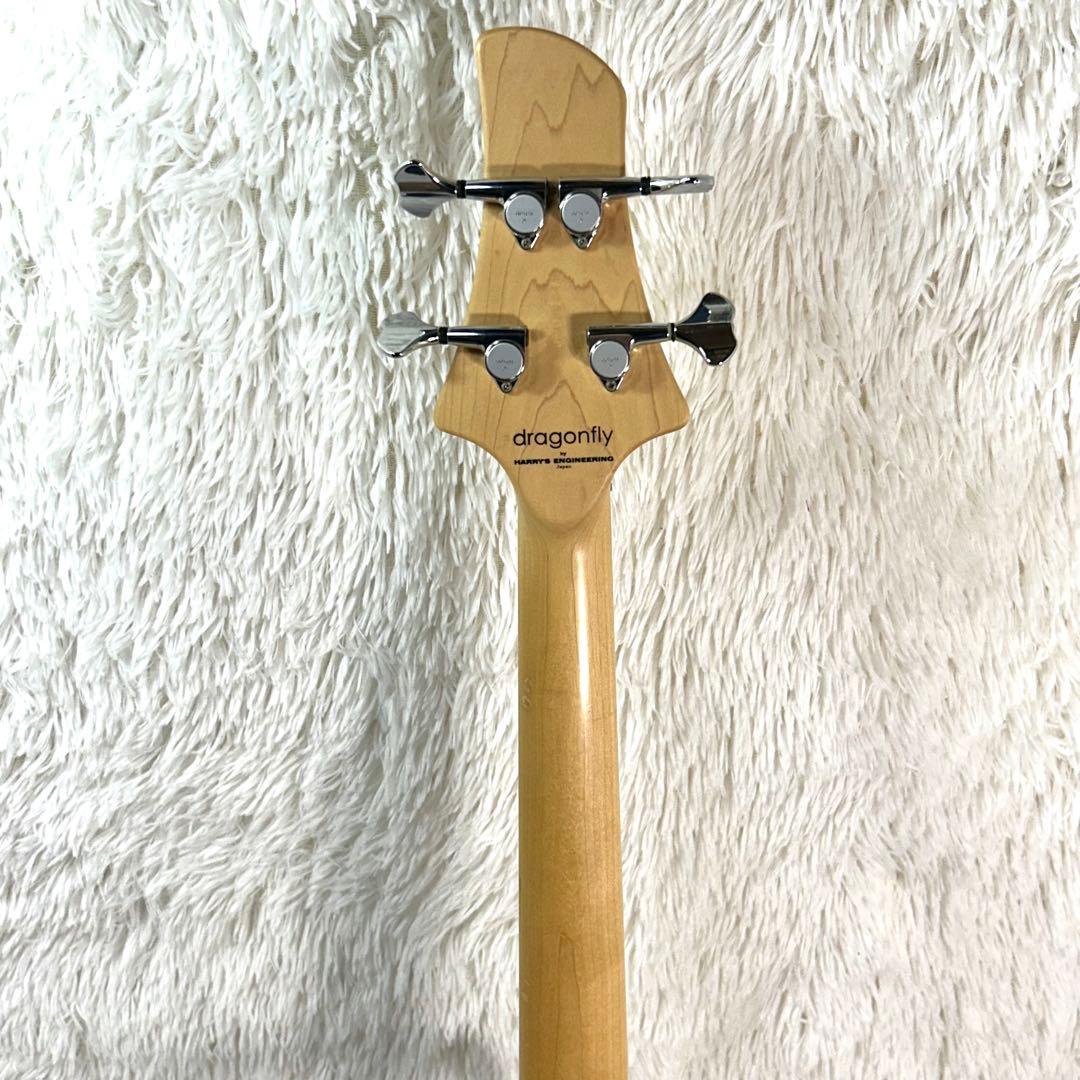 【美品】dragonfly CHB-4 国産 ハイエンドベース 純正ギグバッグ