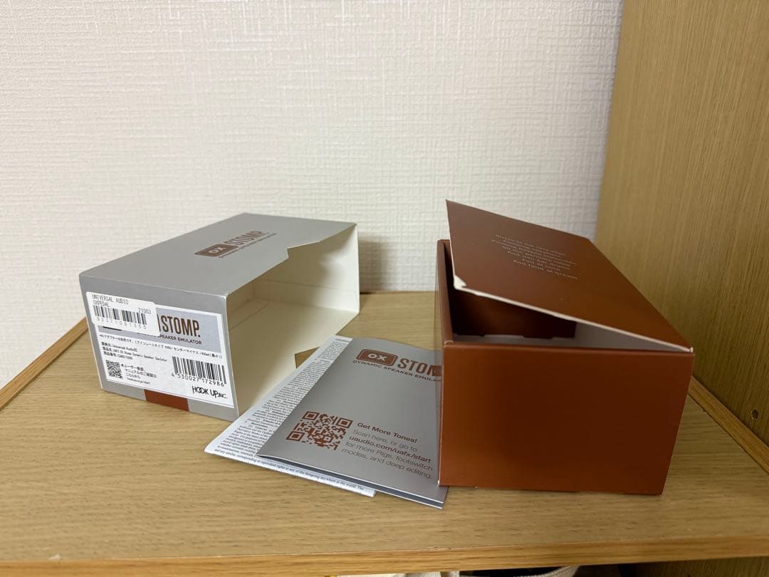 OX STOMP ダイナミックスピーカーエミュレーター