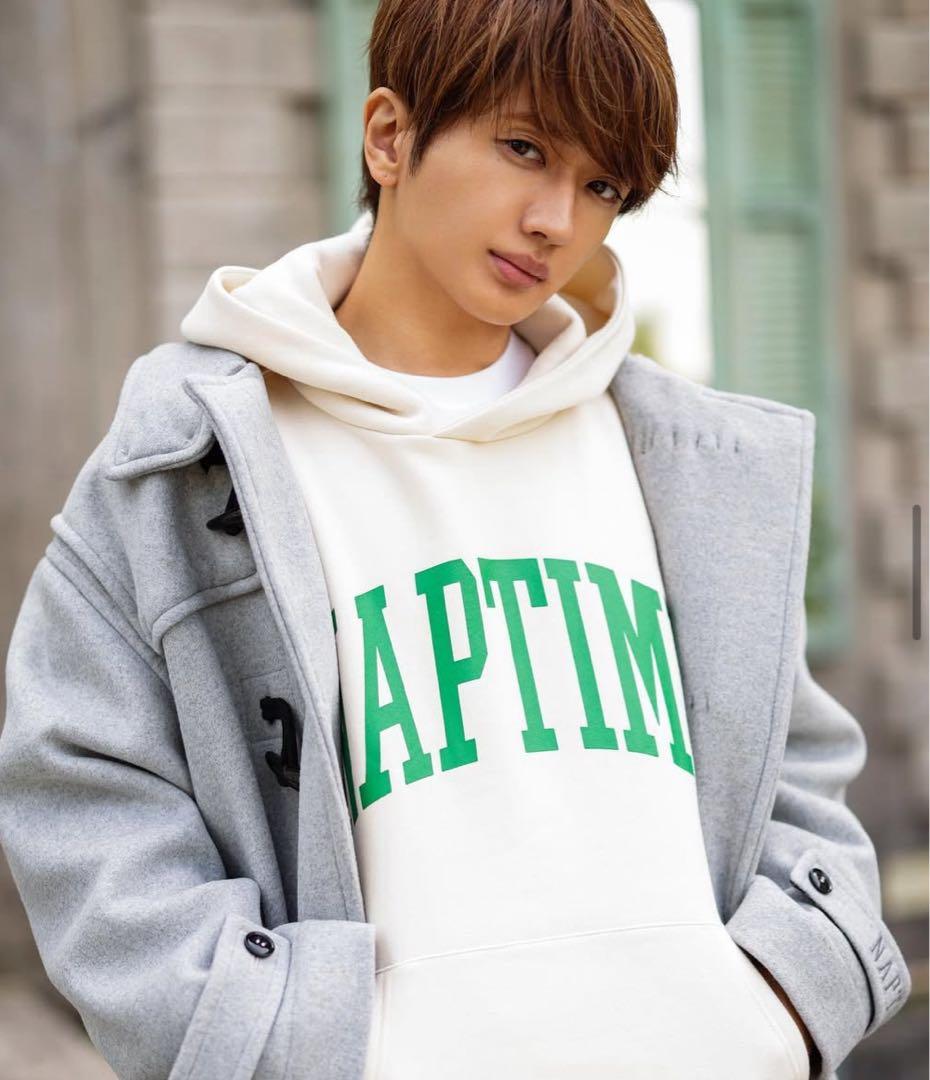 ナップタイム　naptime. Nissy 西島隆弘　コート　グレー