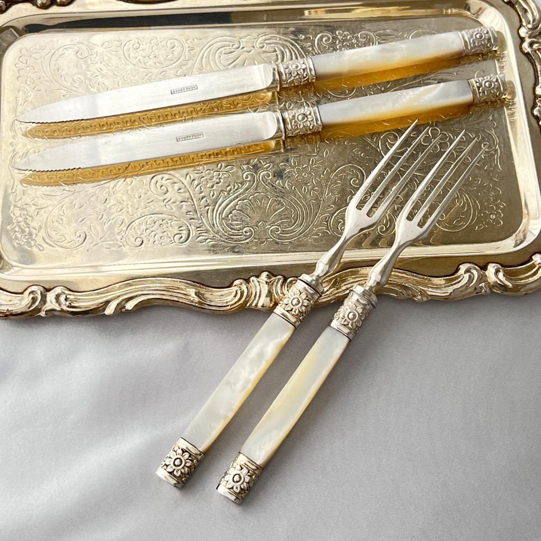 【 Allen & Darwin 】【白蝶貝】ビクトリアン デザート 4本