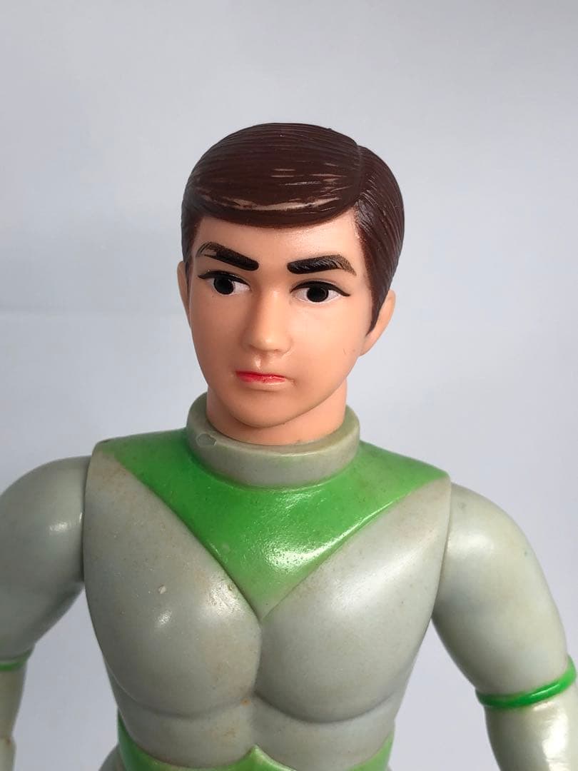 ミラーマン ブルマァク製 面取れ レトロソフビ 18.5センチ BULLMARK