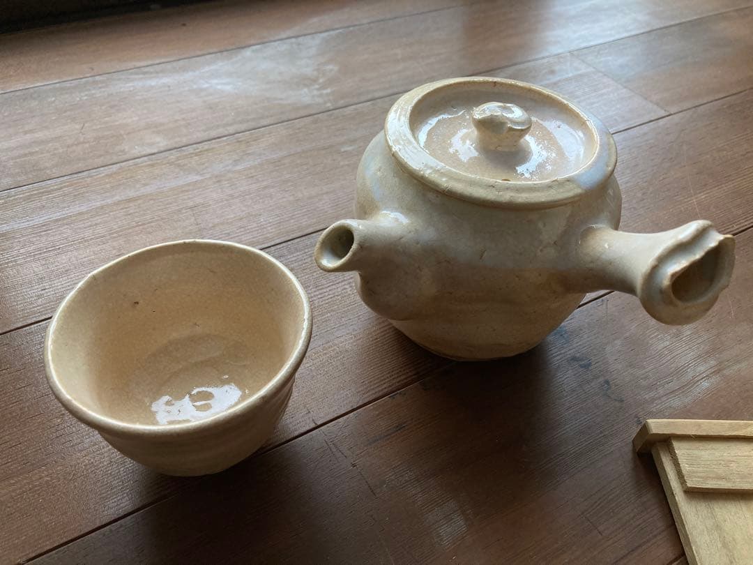 第11代 坂 高麗左衛門　番茶器揃　萩焼