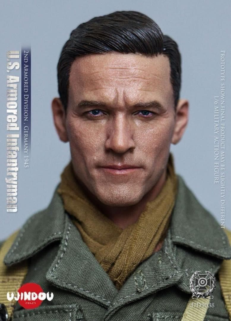 UJINDOU 1/6 WW2 アメリカ陸軍 第2機甲師団歩兵 UD9038