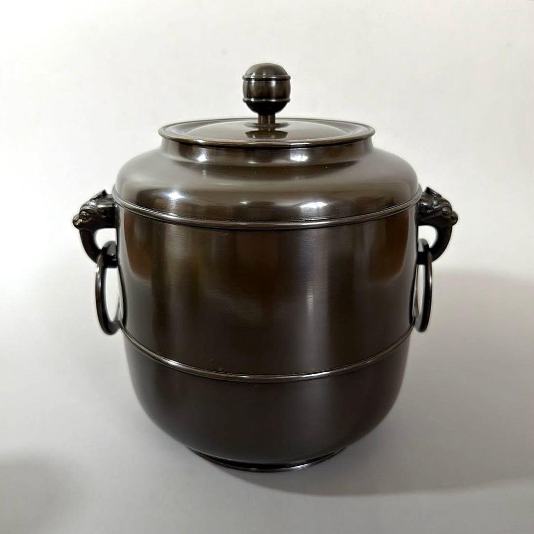 茶道具 唐銅 唐金 皆具 台子 一ノ瀬宗辰 造