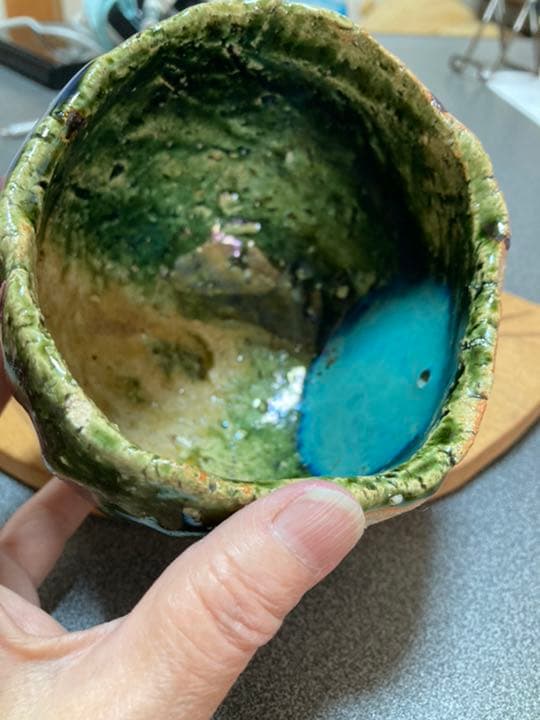 福島一紘作　お抹茶腕　共箱付いてます。最終お値下げしました。